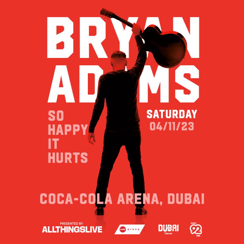 Bryan performs in Dubai UAE this November!