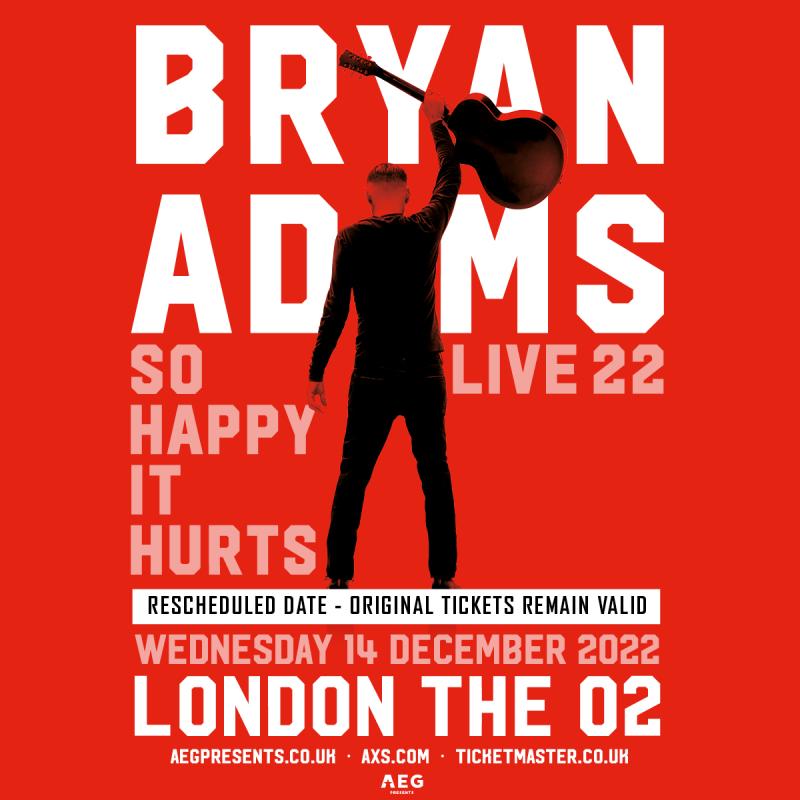 London O2 Show May 26th Postponed