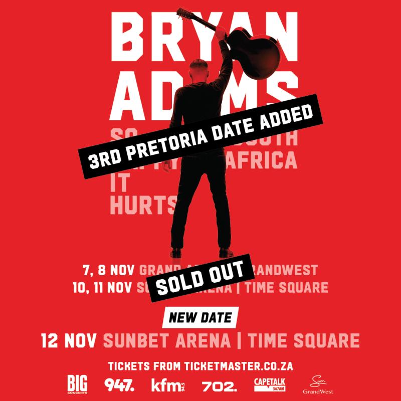 South Africa Tour Sells Out!