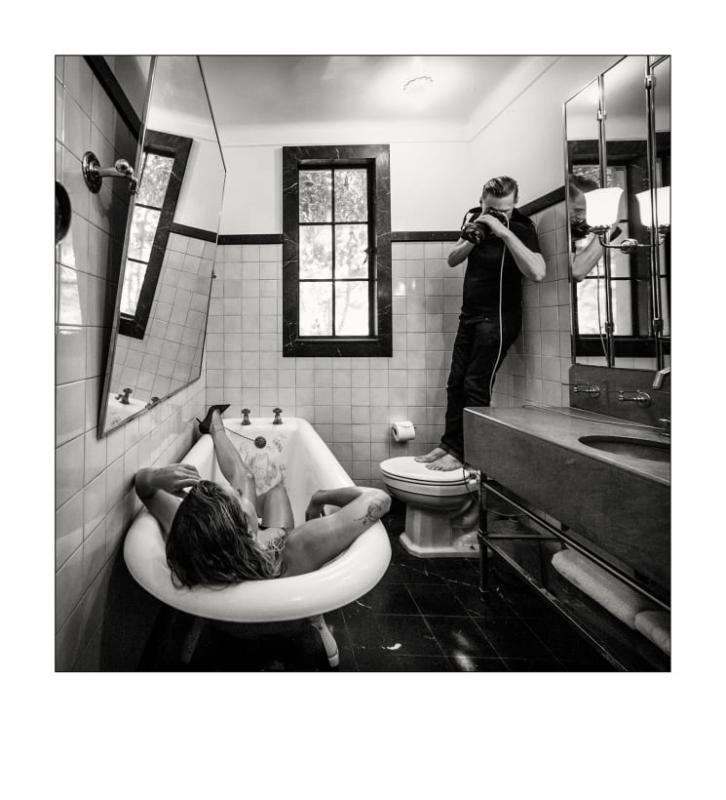 CNN reveals behind scenes images from Pirelli shoot