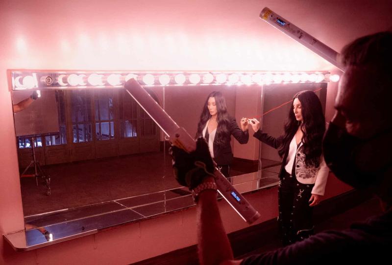 Bryan Photographs Recording Artists for Pirelli
